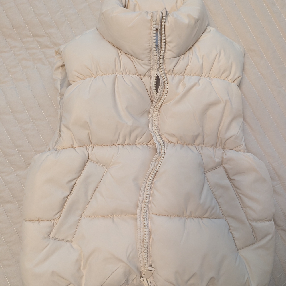 H&M Kids Cream Puffer Vest